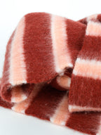 Sora Striped Scarf - Red