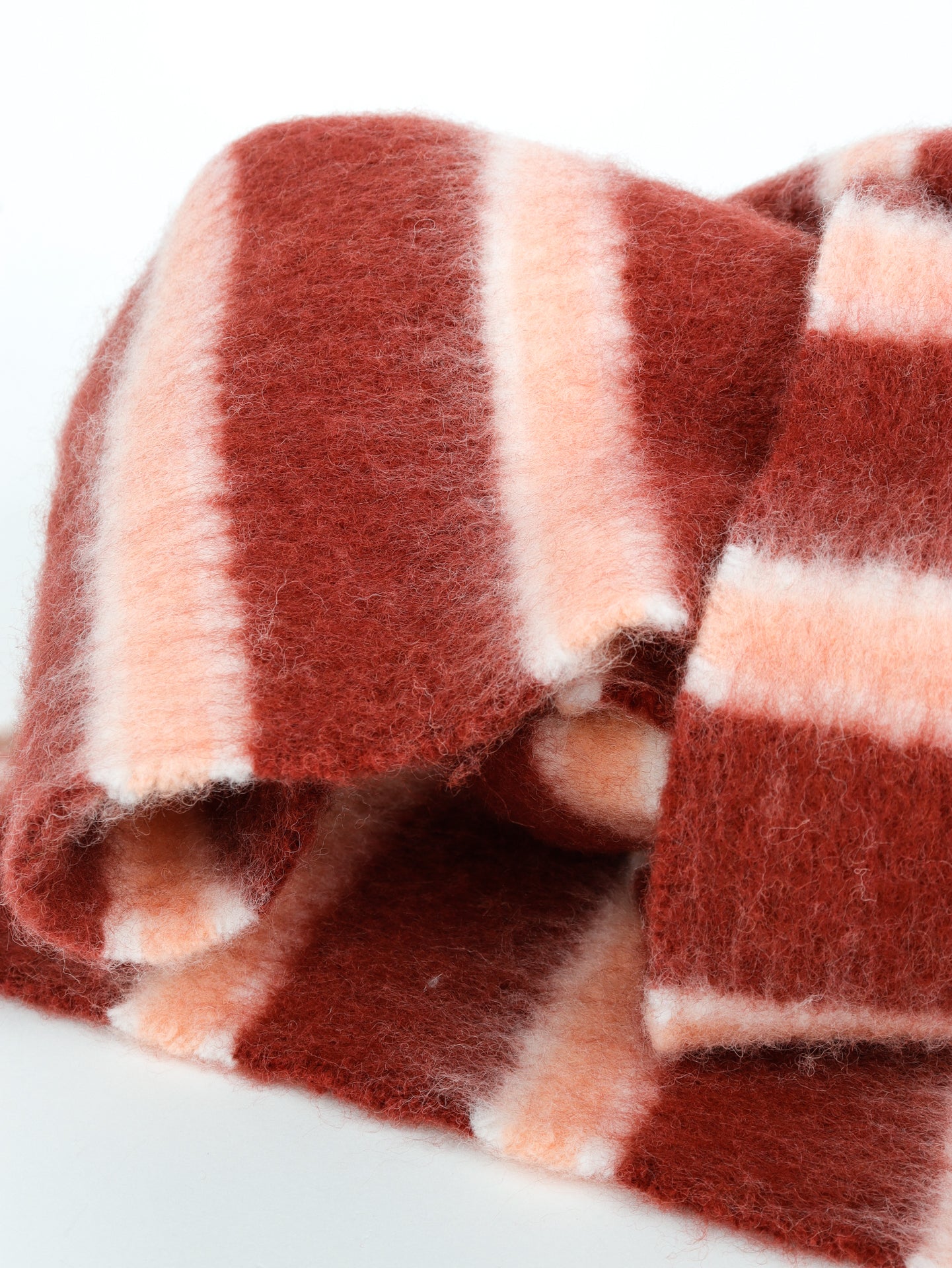 Sora Striped Scarf - Red