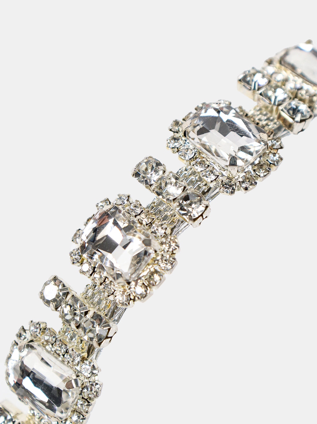 Square Rhinestone Statement Headband