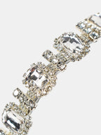 Square Rhinestone Statement Headband