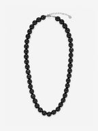Talia Beaded Necklace - Black