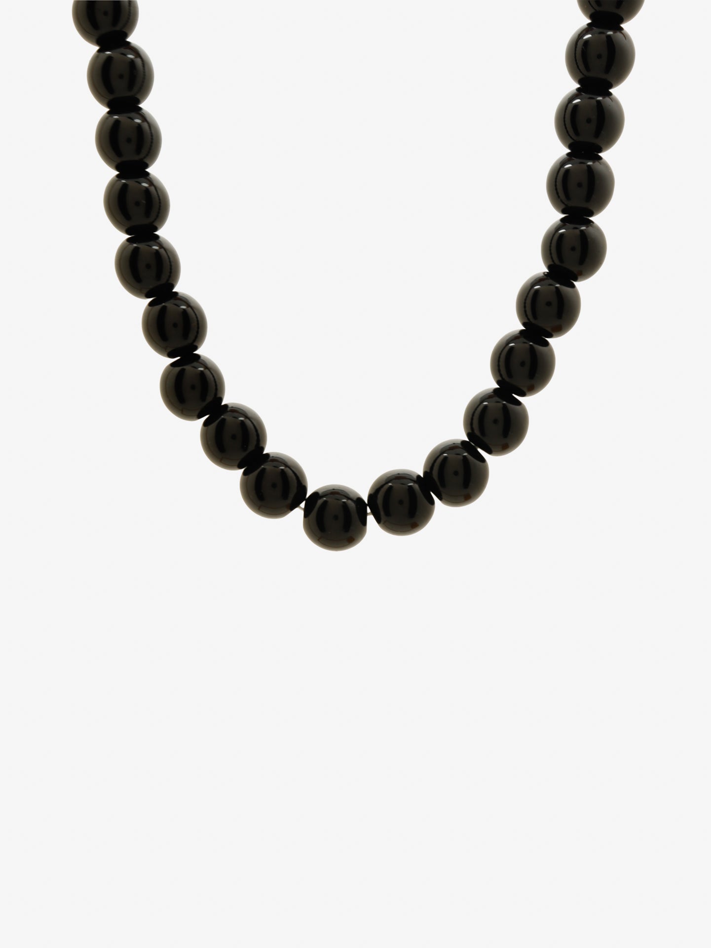 Talia Beaded Necklace - Black