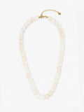 Talia Beaded Necklace - Cream