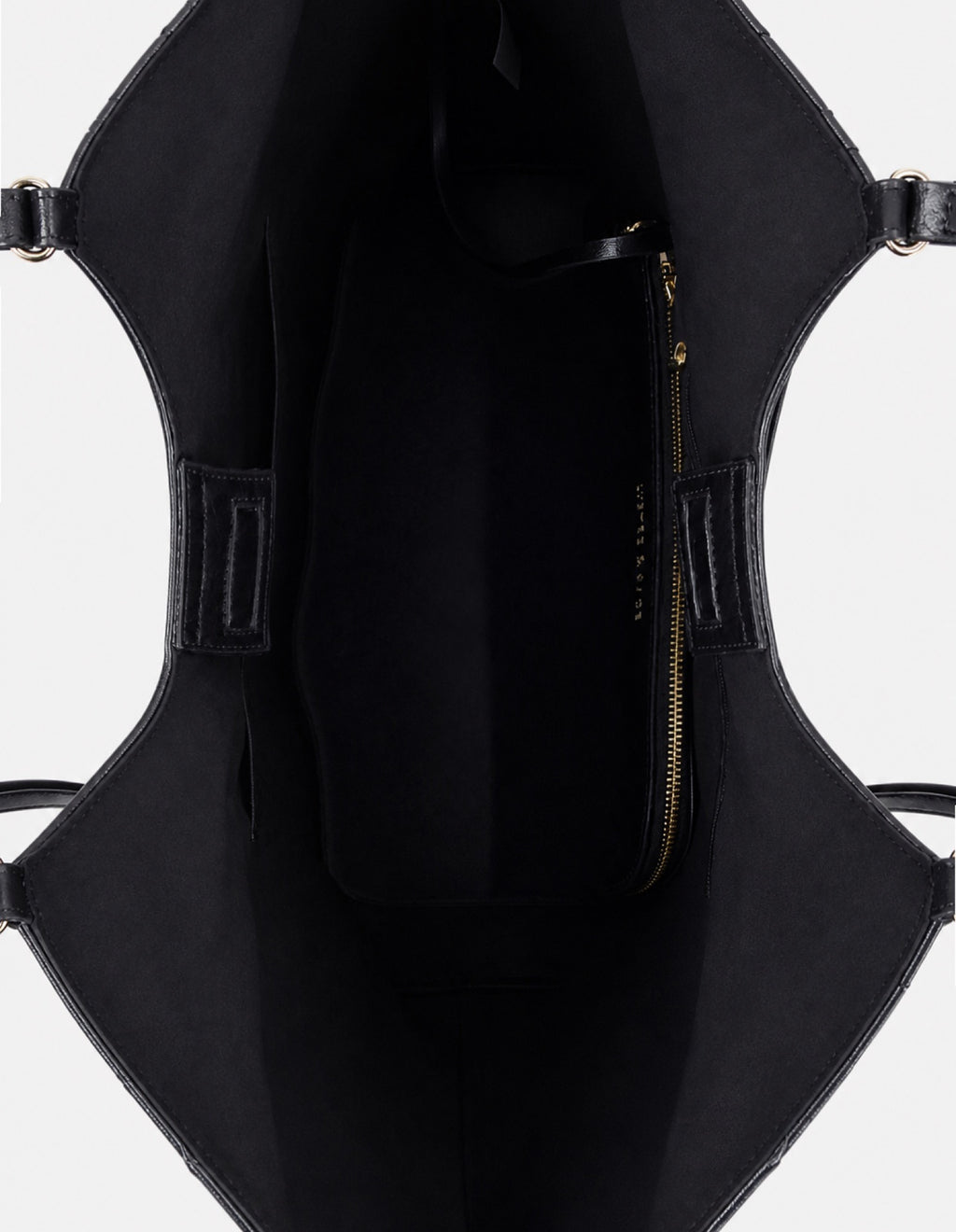 Everyday Woven Tote Bag - Black
