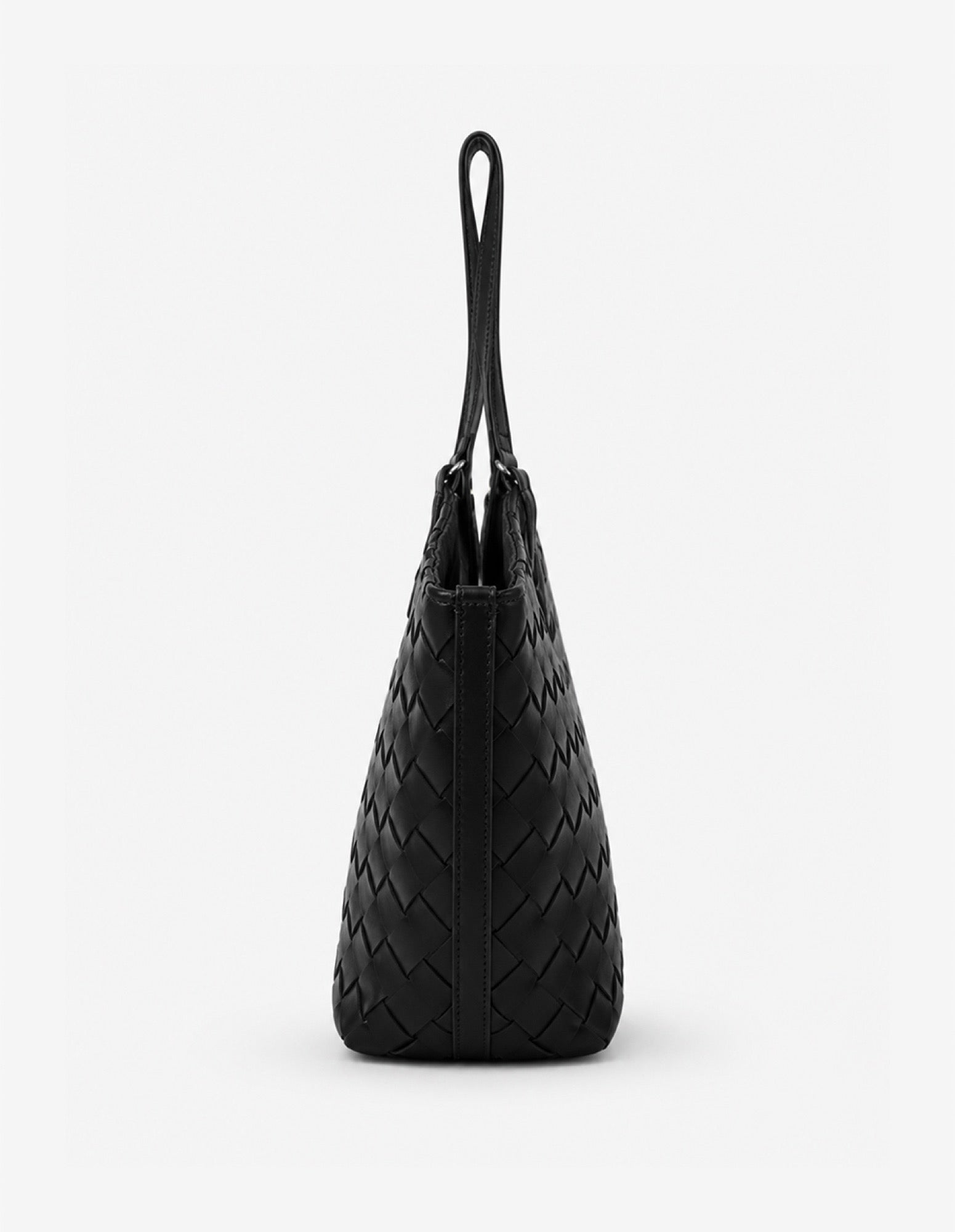 Everyday Woven Tote Bag - Black