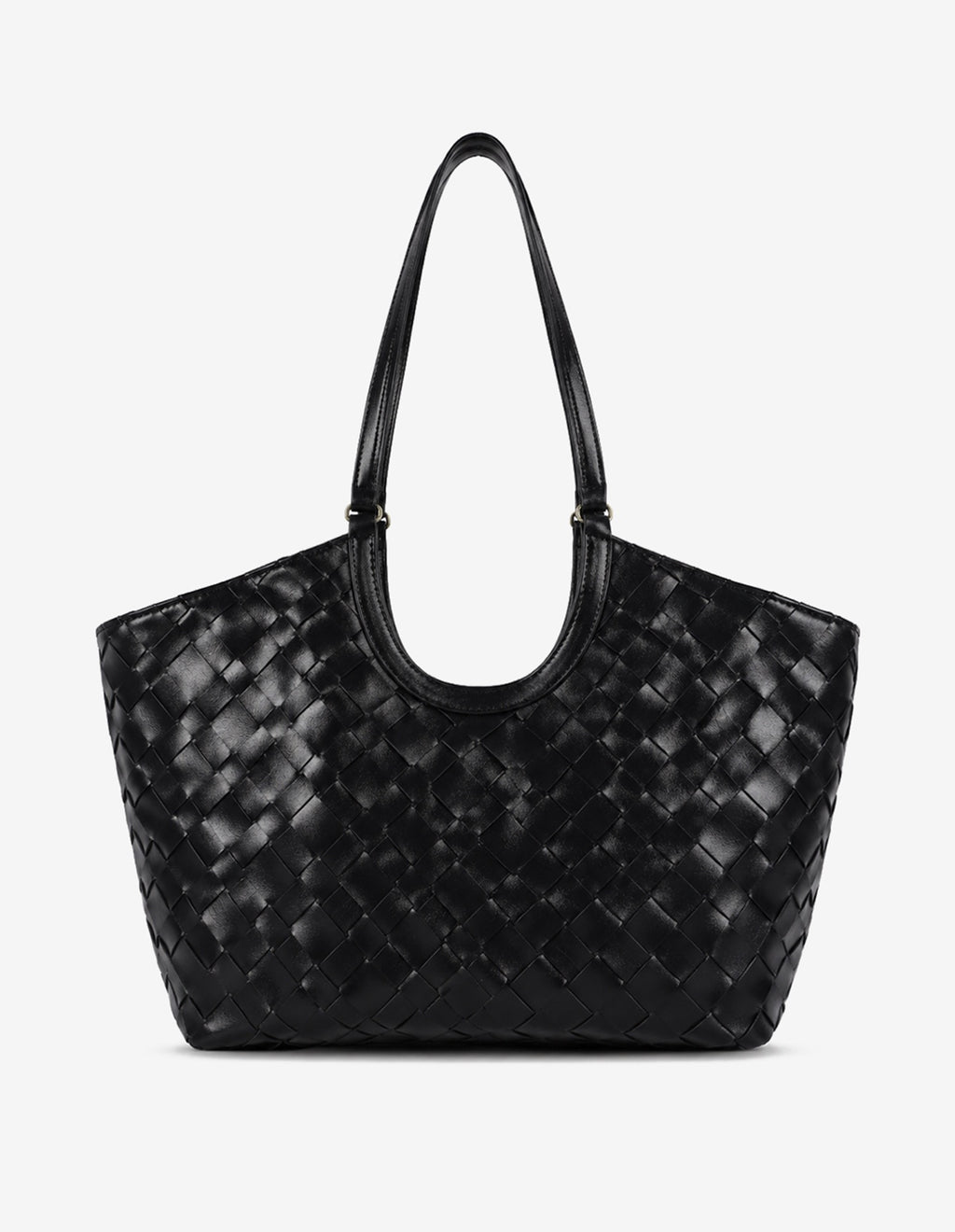 Everyday Woven Tote Bag - Black