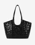 Everyday Woven Tote Bag - Black