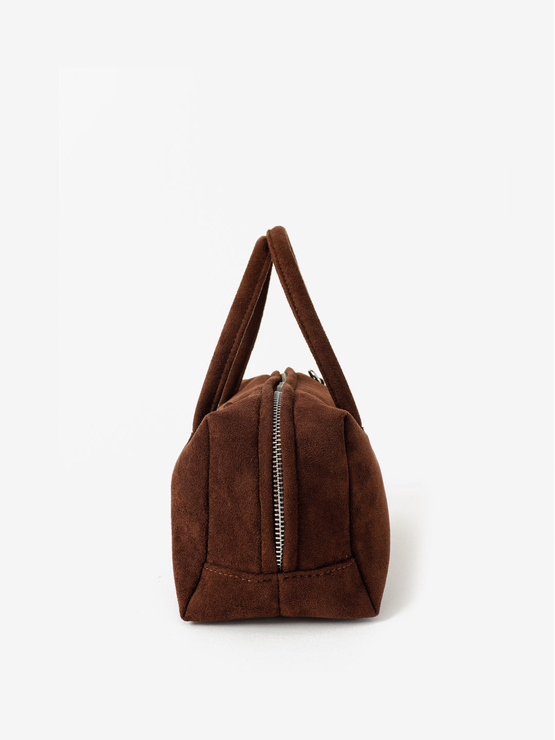 Tory Suede Crossbody Bag - Brown