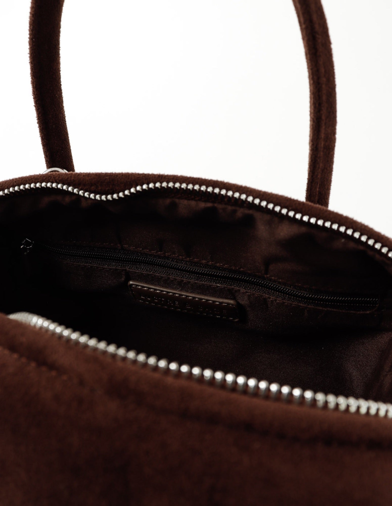 Tory Suede Crossbody Bag - Brown