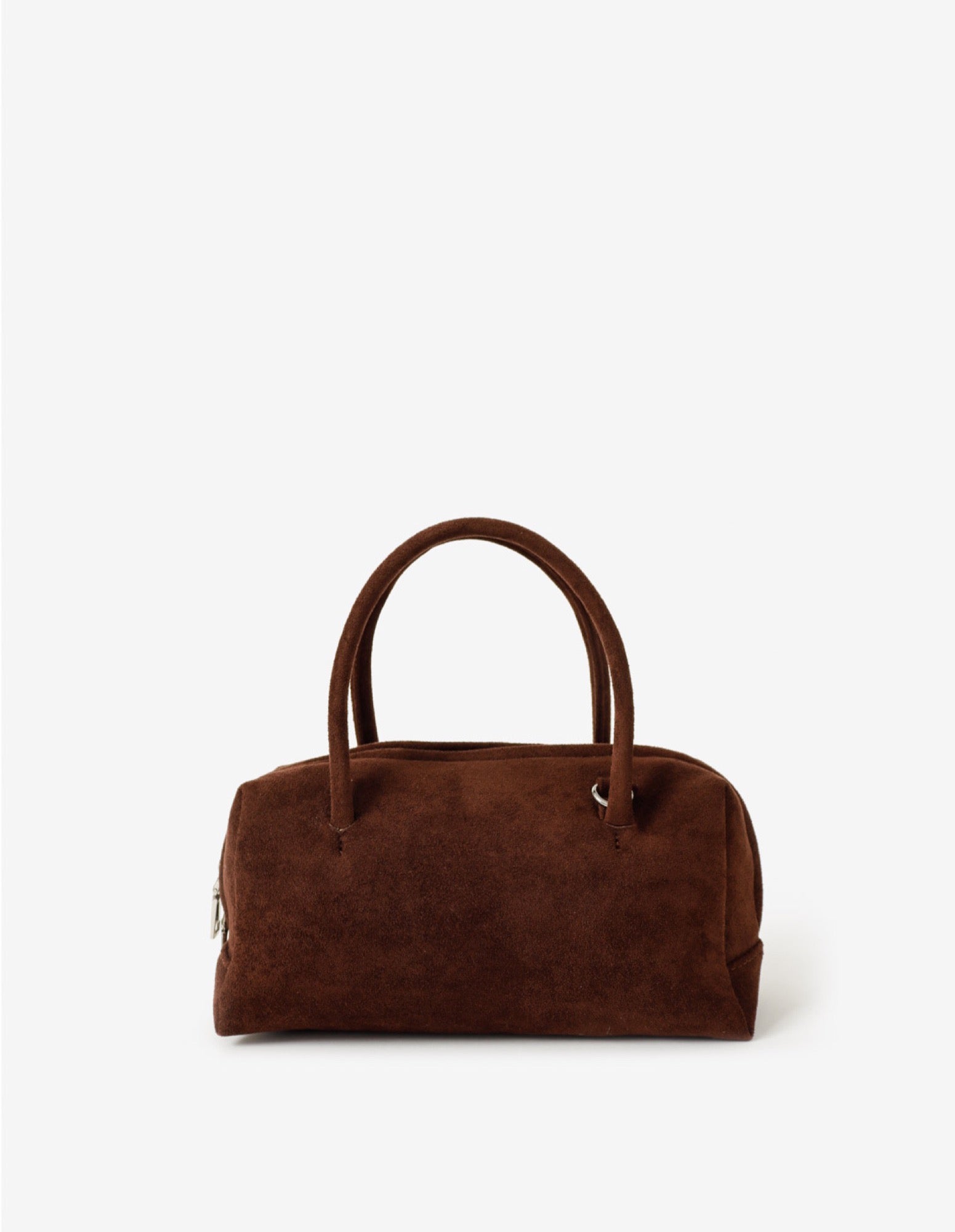 Tory Suede Crossbody Bag - Brown