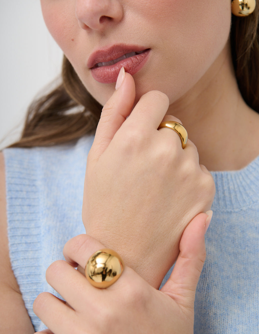 Tova Chunky Ring - 18K Gold Plated