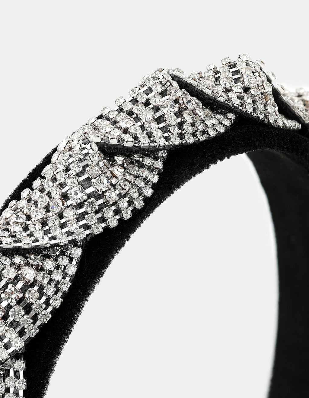 Twist Rhinestone Statement Headband