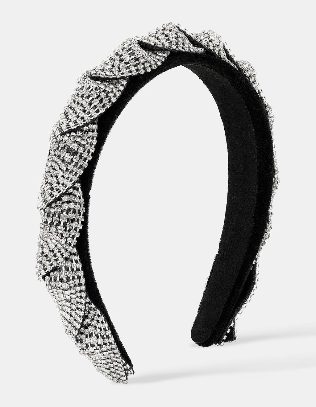 Twist Rhinestone Statement Headband