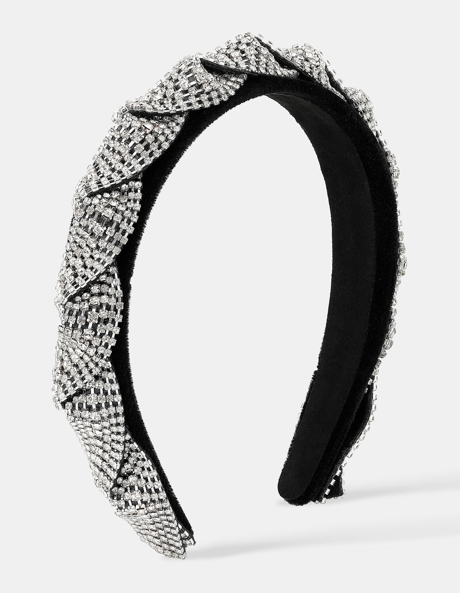 Twist Rhinestone Statement Headband