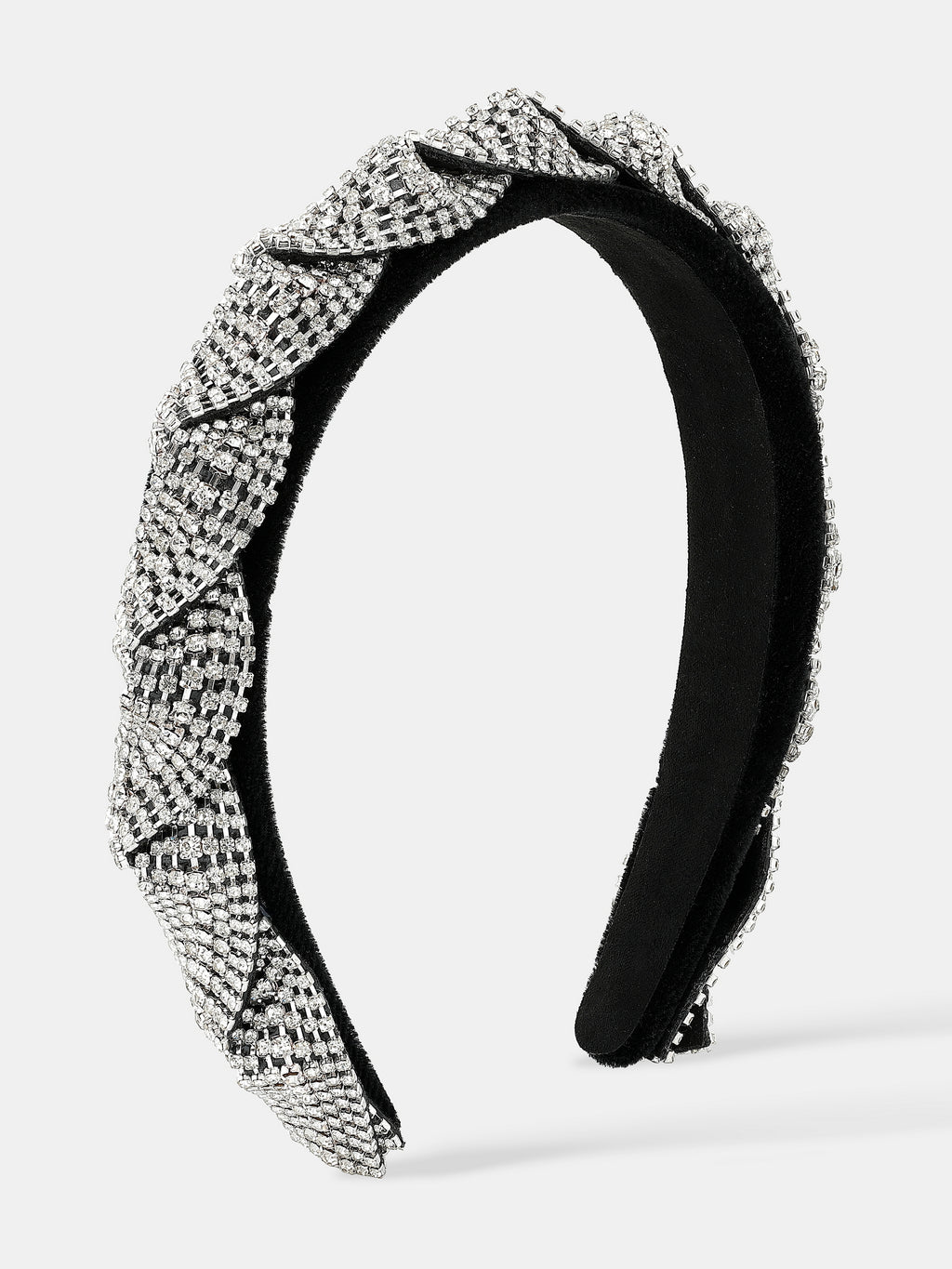 Twist Rhinestone Statement Headband