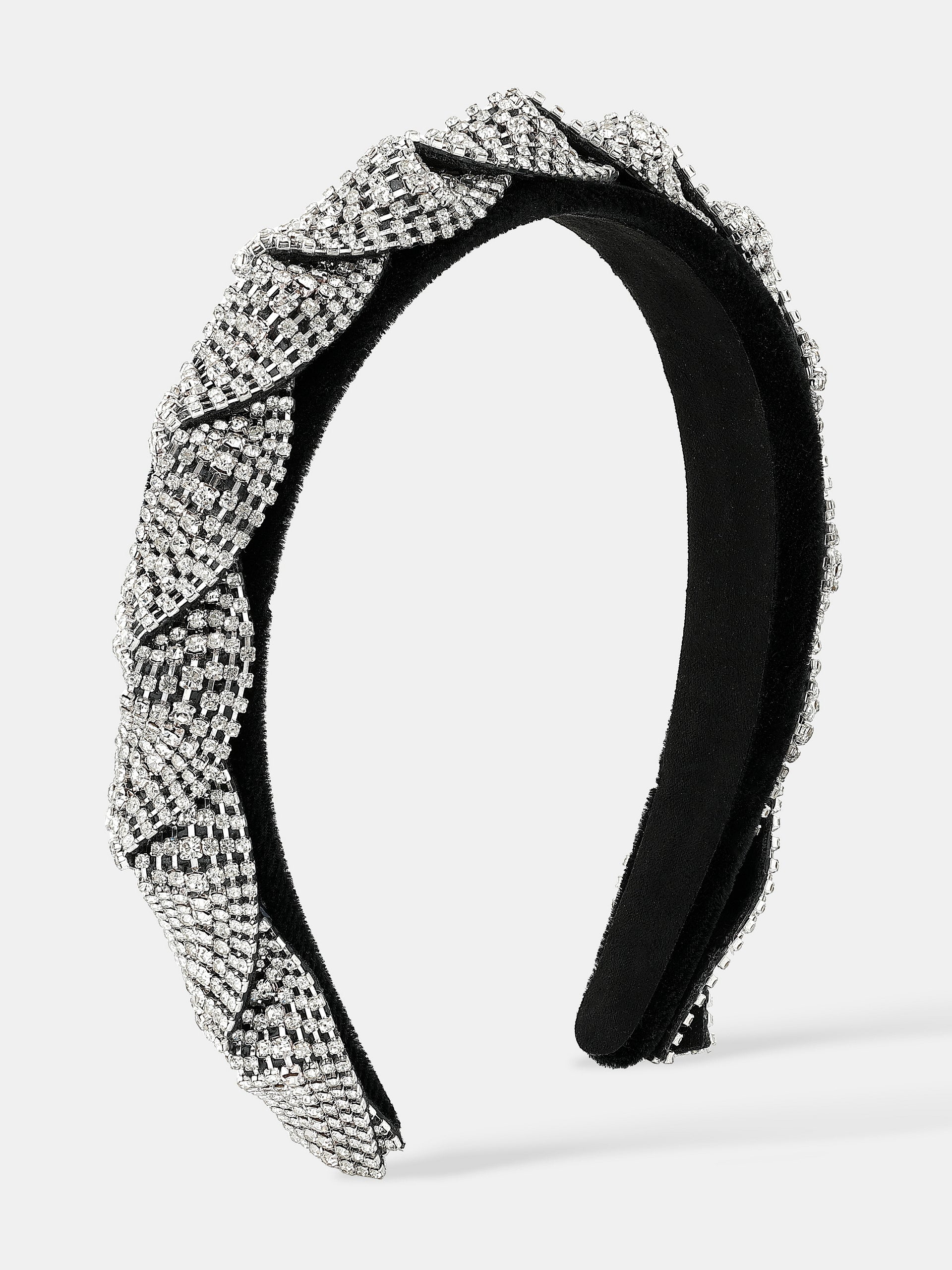 Twist Rhinestone Statement Headband