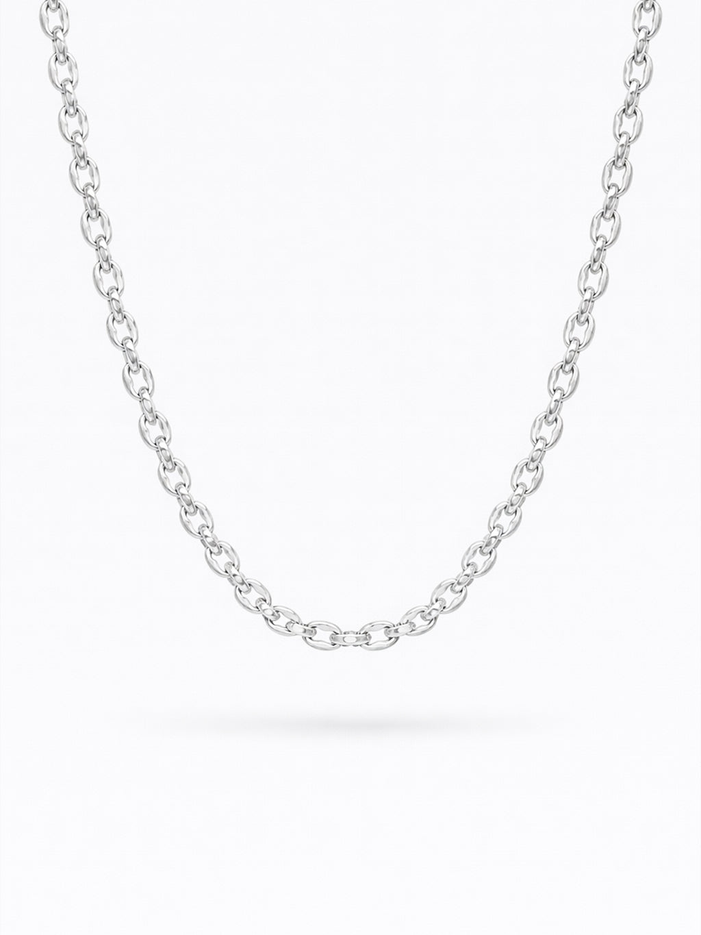 Vantage Rope Necklace - Silver