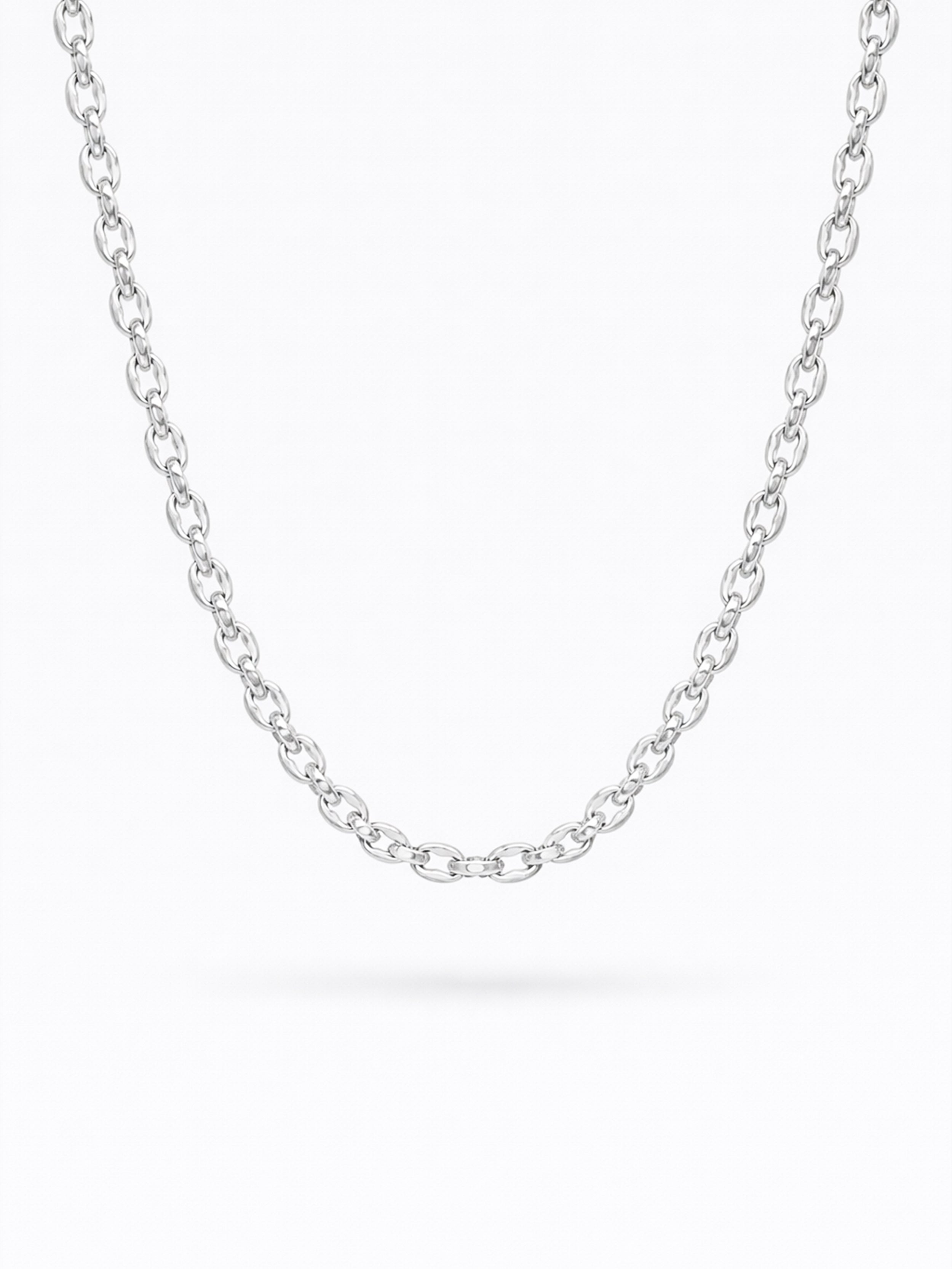 Vantage Rope Necklace - Silver