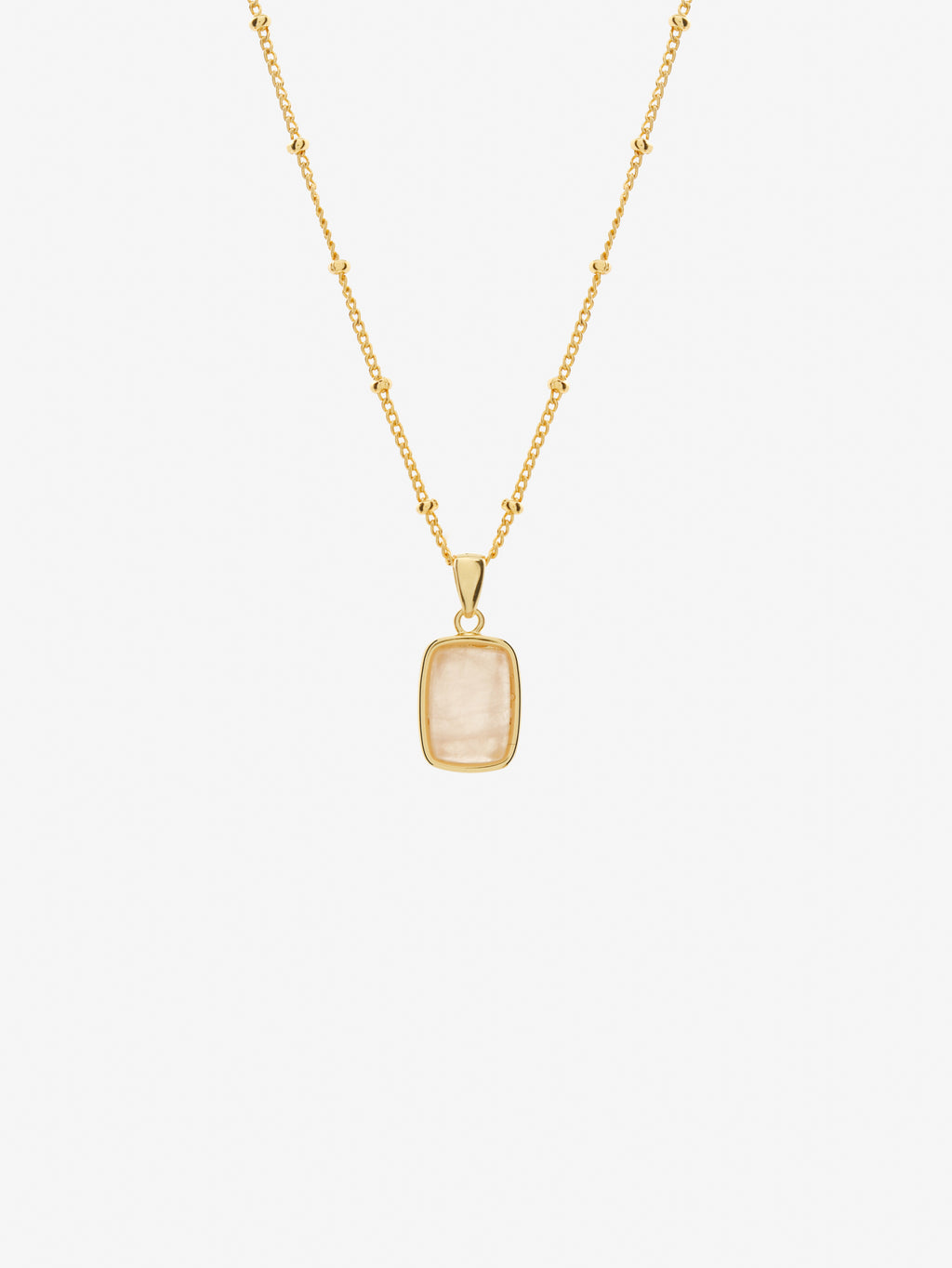 Wynter Rose Quartz Necklace