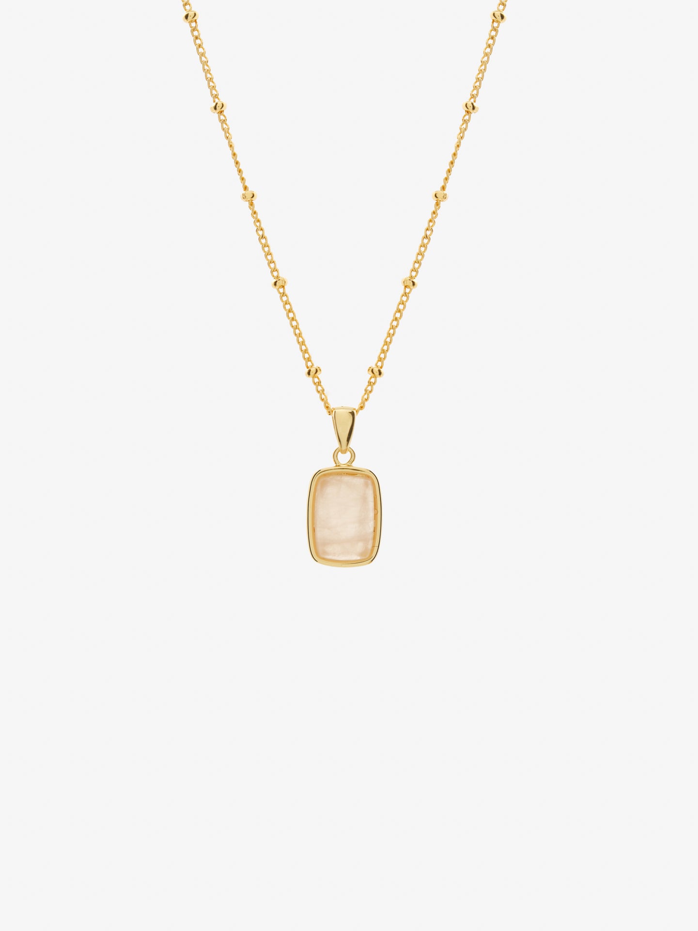 Wynter Rose Quartz Necklace