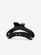 Zen Oval Hair Claw Clips - Black