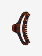Zen Oval Hair Claw Clips - Tort