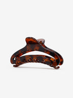 Zen Oval Hair Claw Clips - Tort